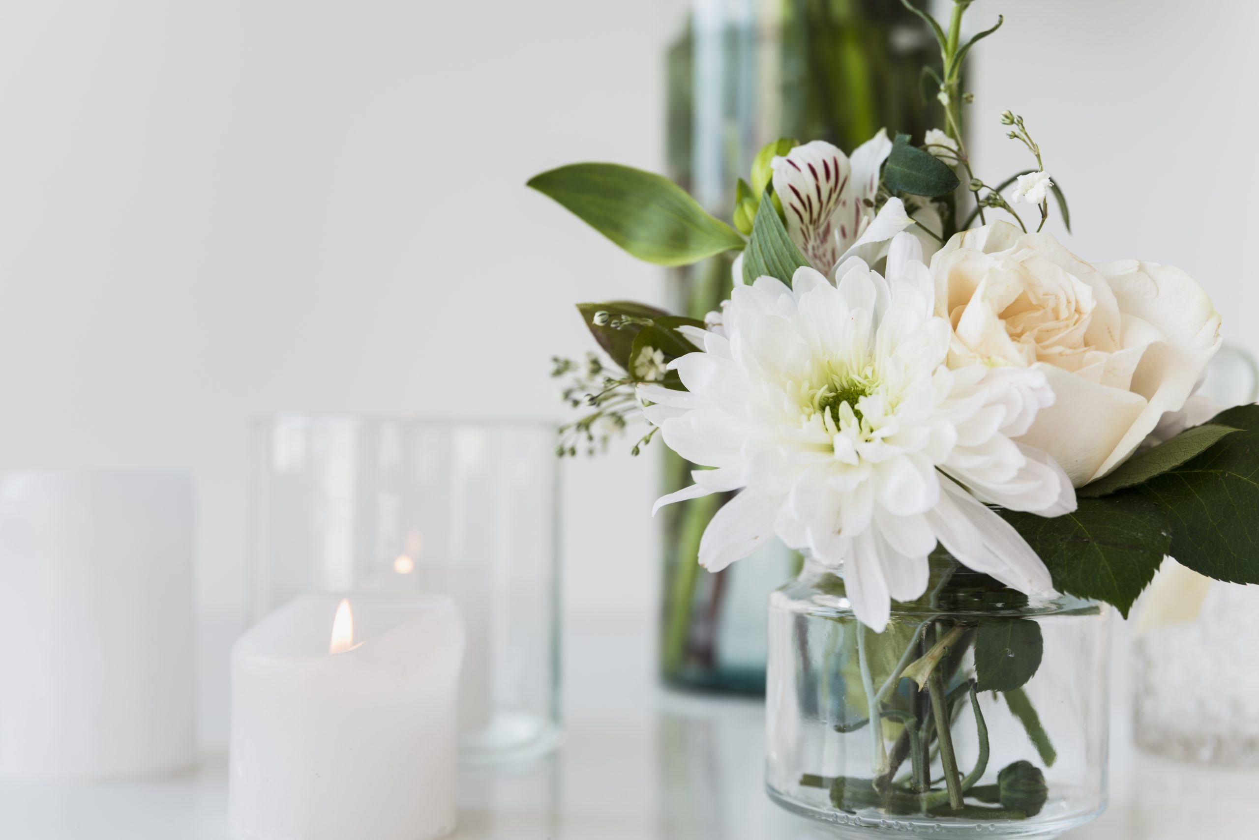 Candle flowers